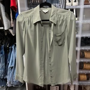 Guess size small green blouse